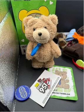 Ted 2 Necktie Bear Plush Figure Collectible Toy